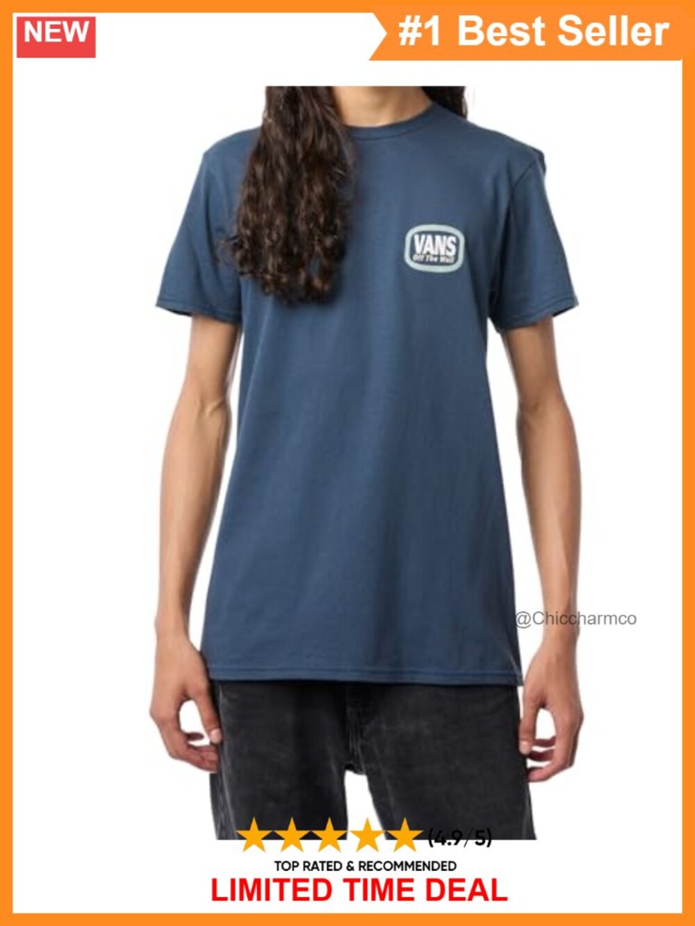 Vans Fairway Short Sleeve Crew Neck Relaxed Fit T-Shirt